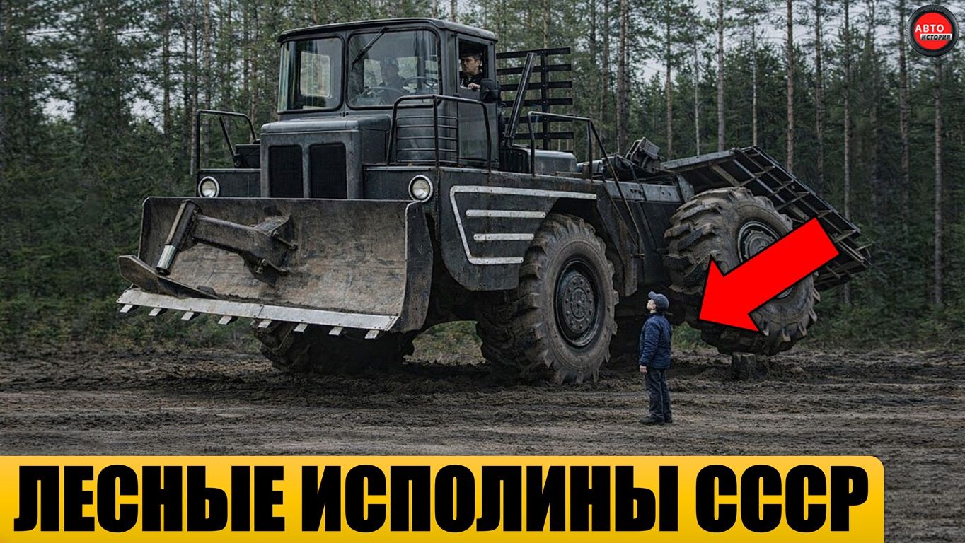 5 редких лесовозных тягачей СССР.