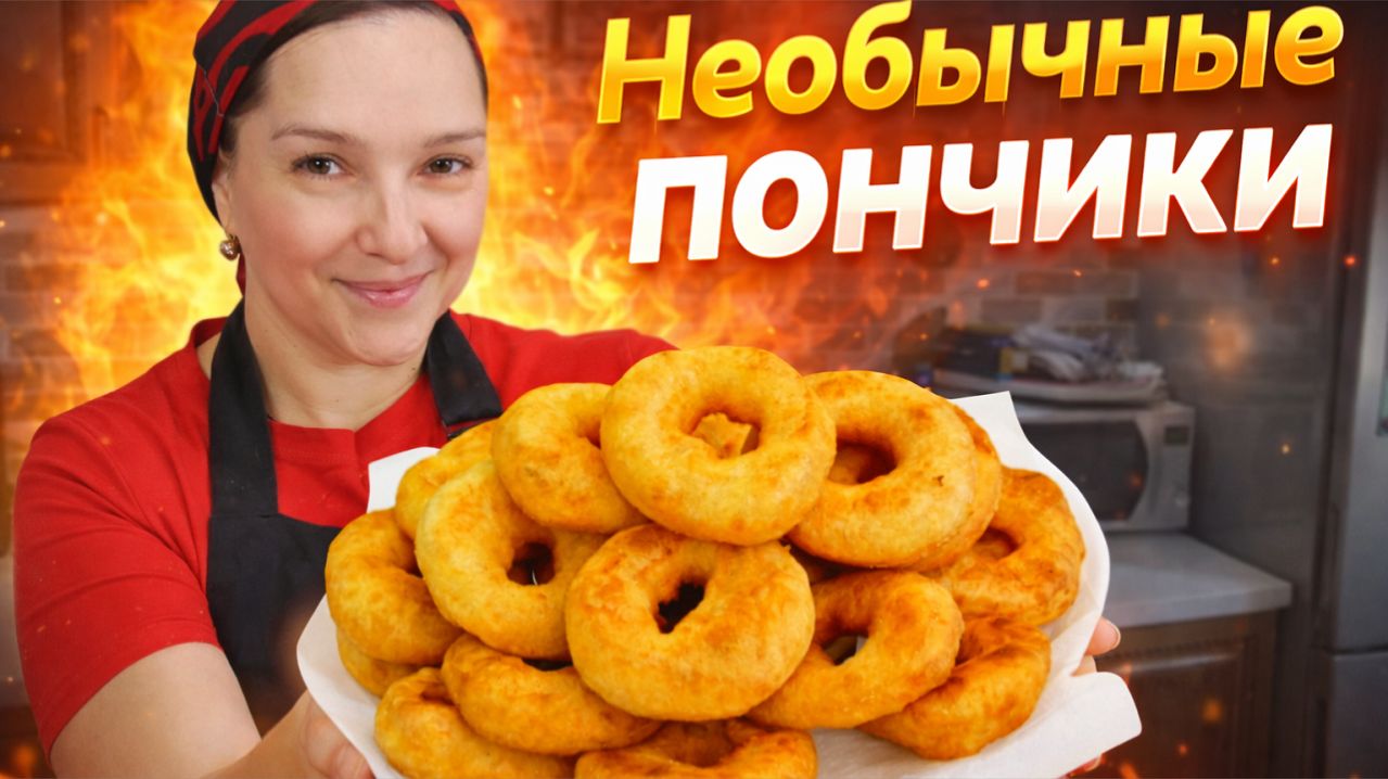 Картофельные ПОНЧИКИ, цыганка готовит.